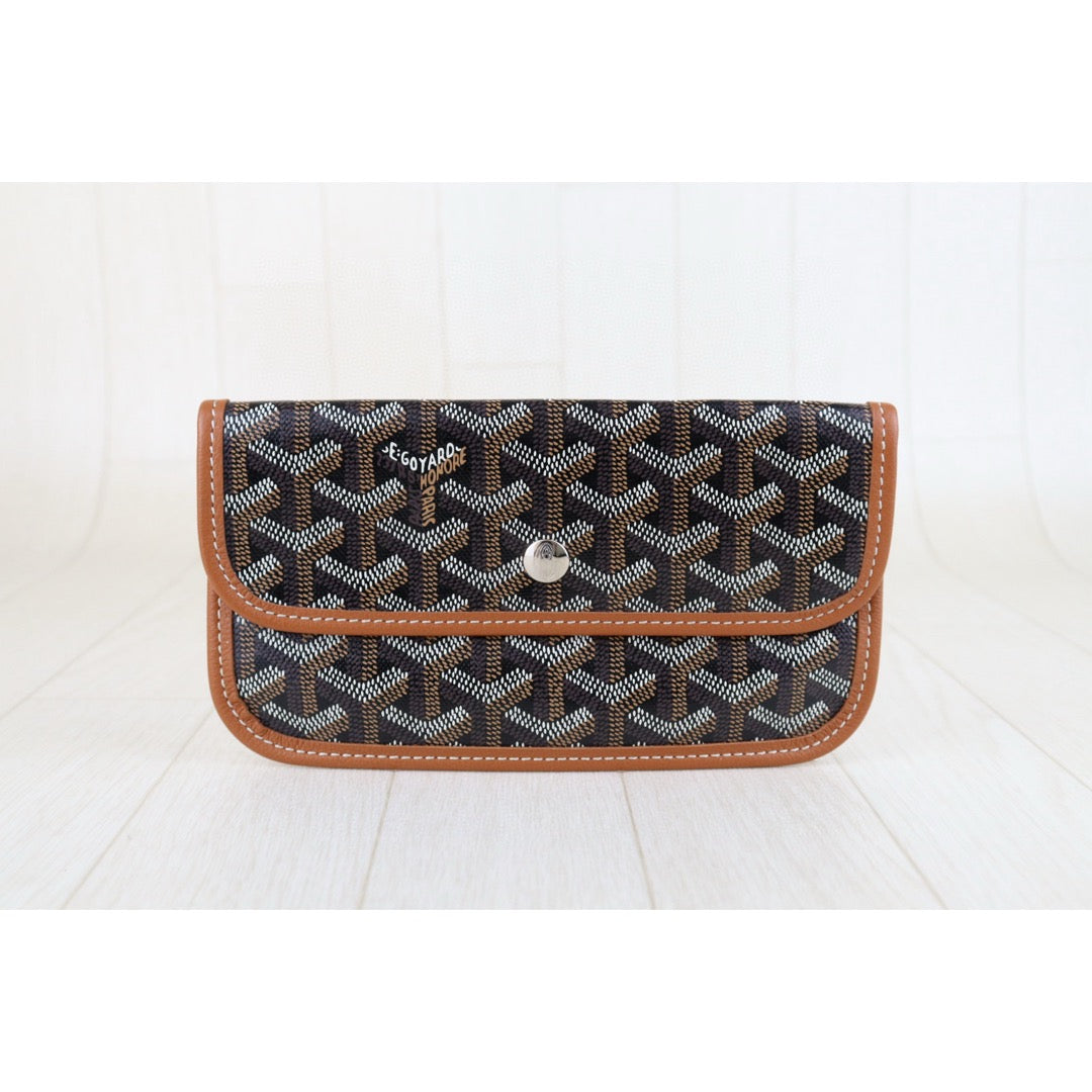 Very Good ( Rank A)｜ Goyard Saint-Louis PM Tote Bag Brown｜H25011102