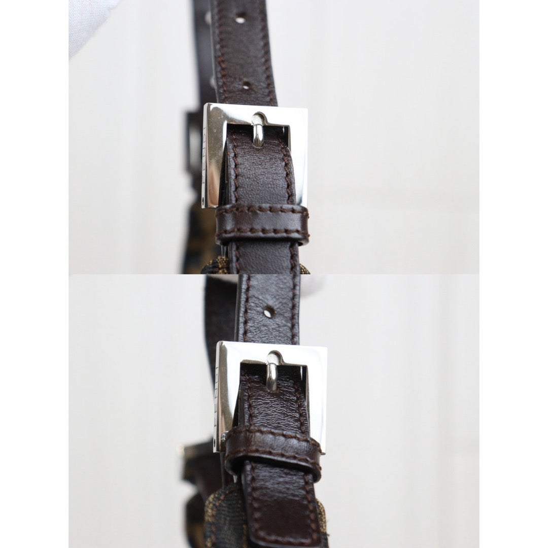 Rank A｜ FENDI Zucca Mamma Shoulder Bag ｜23113001