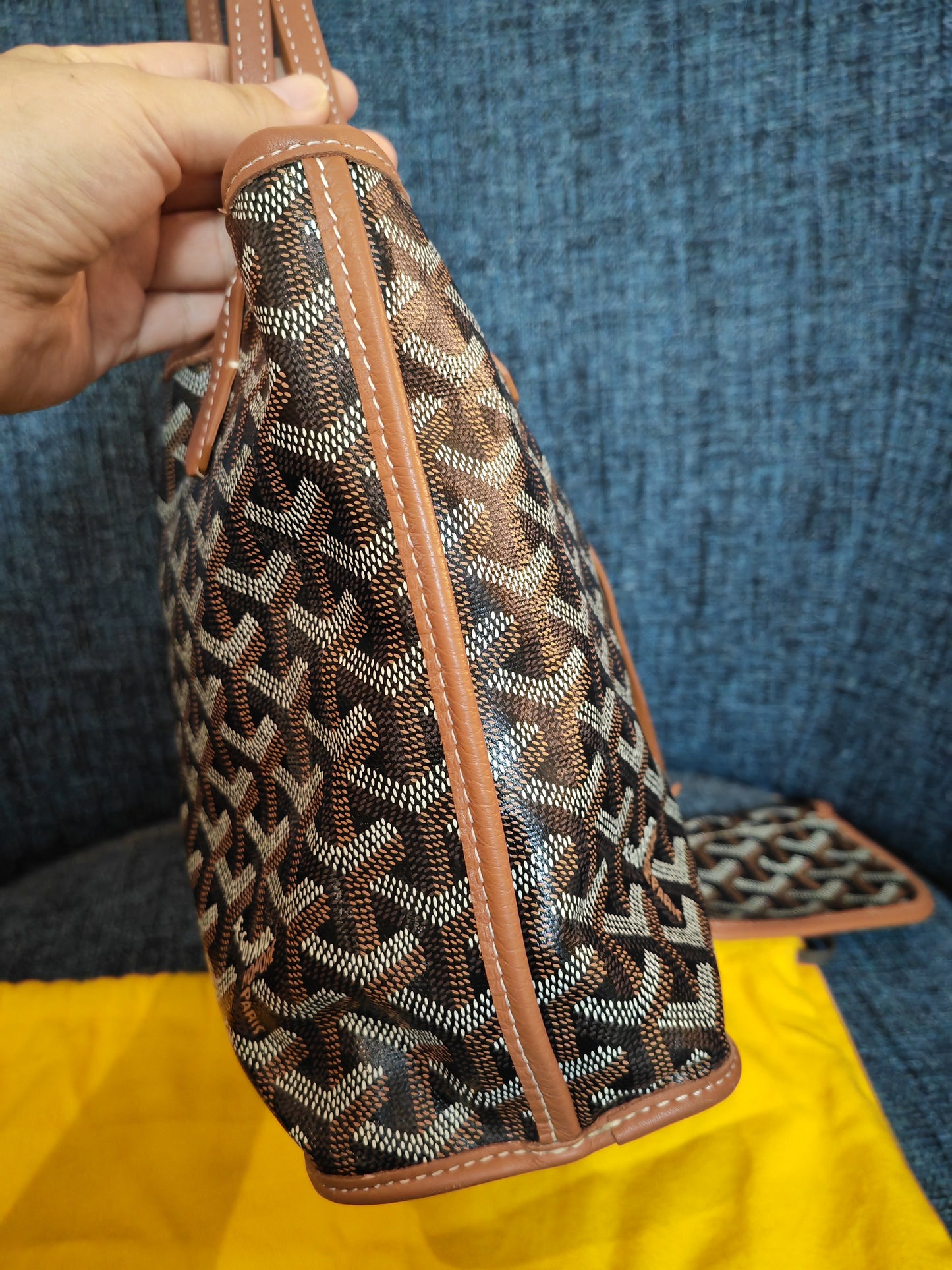 Excellent（Rank SA） ｜ Goyard  Tote Bag Brown｜7106-1