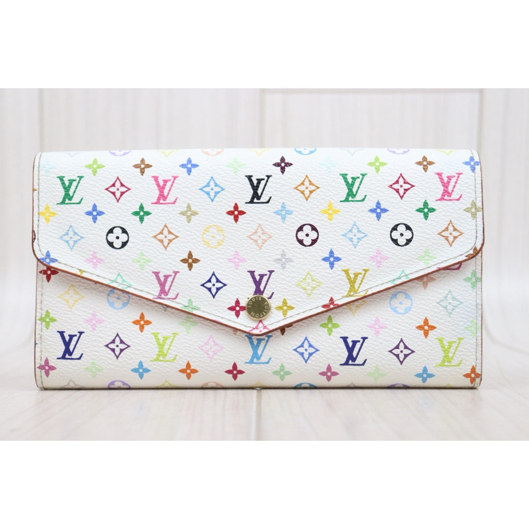 Very Good ( Rank A)｜ LV Takashi Murakam Multi Monogram Long Wallet｜S25081418