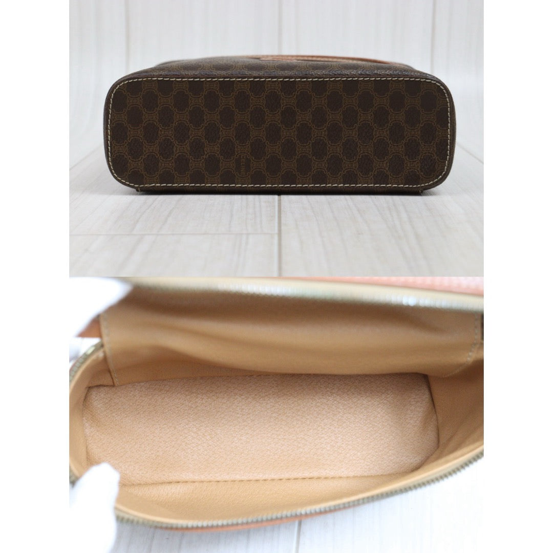 Include Entrupy Certificate of Authenticity｜Good ( Rank AB)｜ CELINE Macadam Vanity Handbag ｜26031910