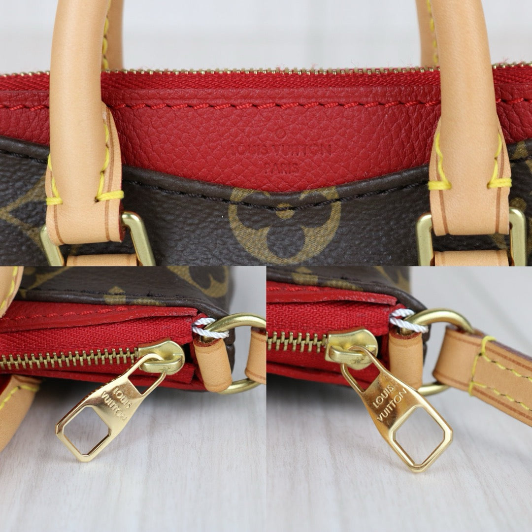 Very Good ( Rank A)｜LV Monogram Pallas Nano Handbag With Shoulder Bag｜X25040710