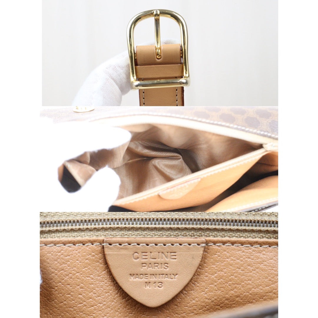 Rank AB｜ CELINE Macadam Shoulder Bag ｜24060303