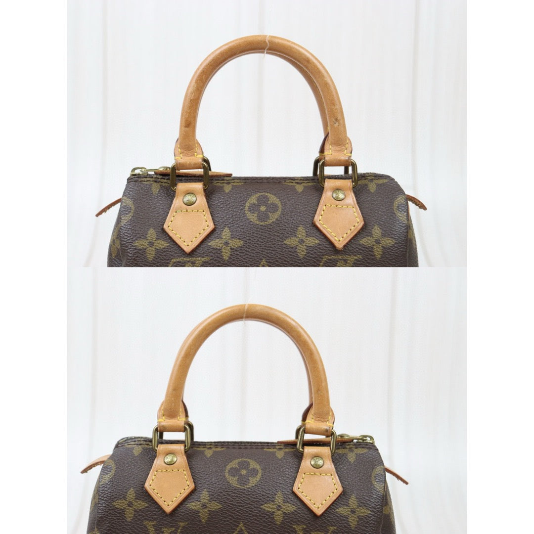 Good ( Rank AB)｜ LV Monogram Mini Speedy Handbag With Shoulderstrap｜V24121914