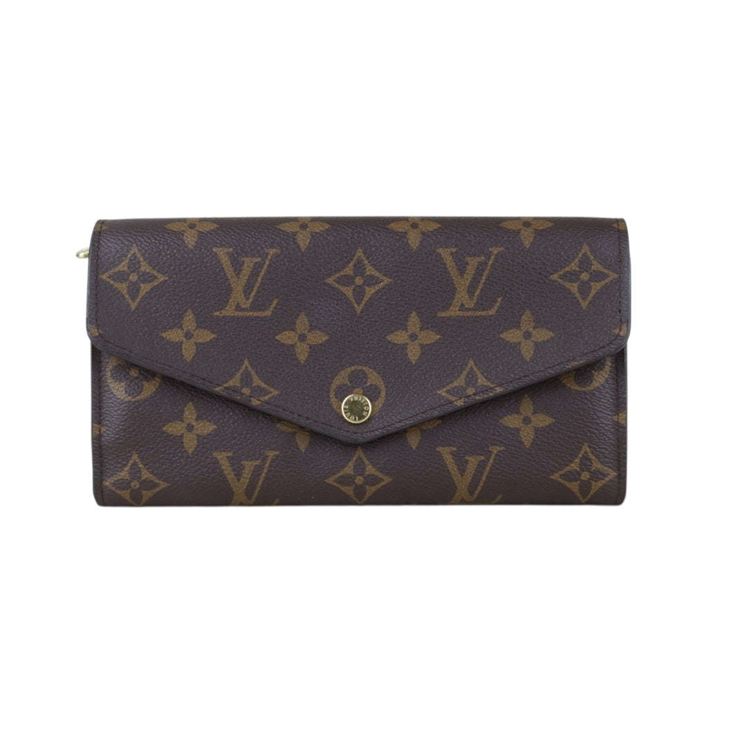 Include Entrupy Certificate of Authenticity｜Good ( Rank AB)｜ Louis Vuitton Monogram Emilie Long Wallet ｜S26072514