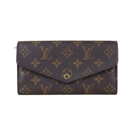 Include Entrupy Certificate of Authenticity｜Good ( Rank AB)｜ Louis Vuitton Monogram Emilie Long Wallet ｜S26072514