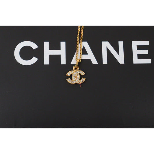 Rank AB ｜CHANEL COCO Mark Diamond Necklace  ｜24052323