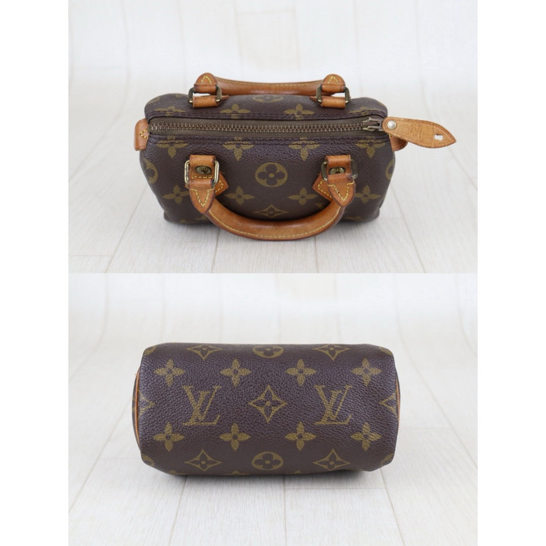 Fair ( Rank B) ｜ LV Monogram Mini Speedy Handbag With Shoulderstrap｜H25090808
