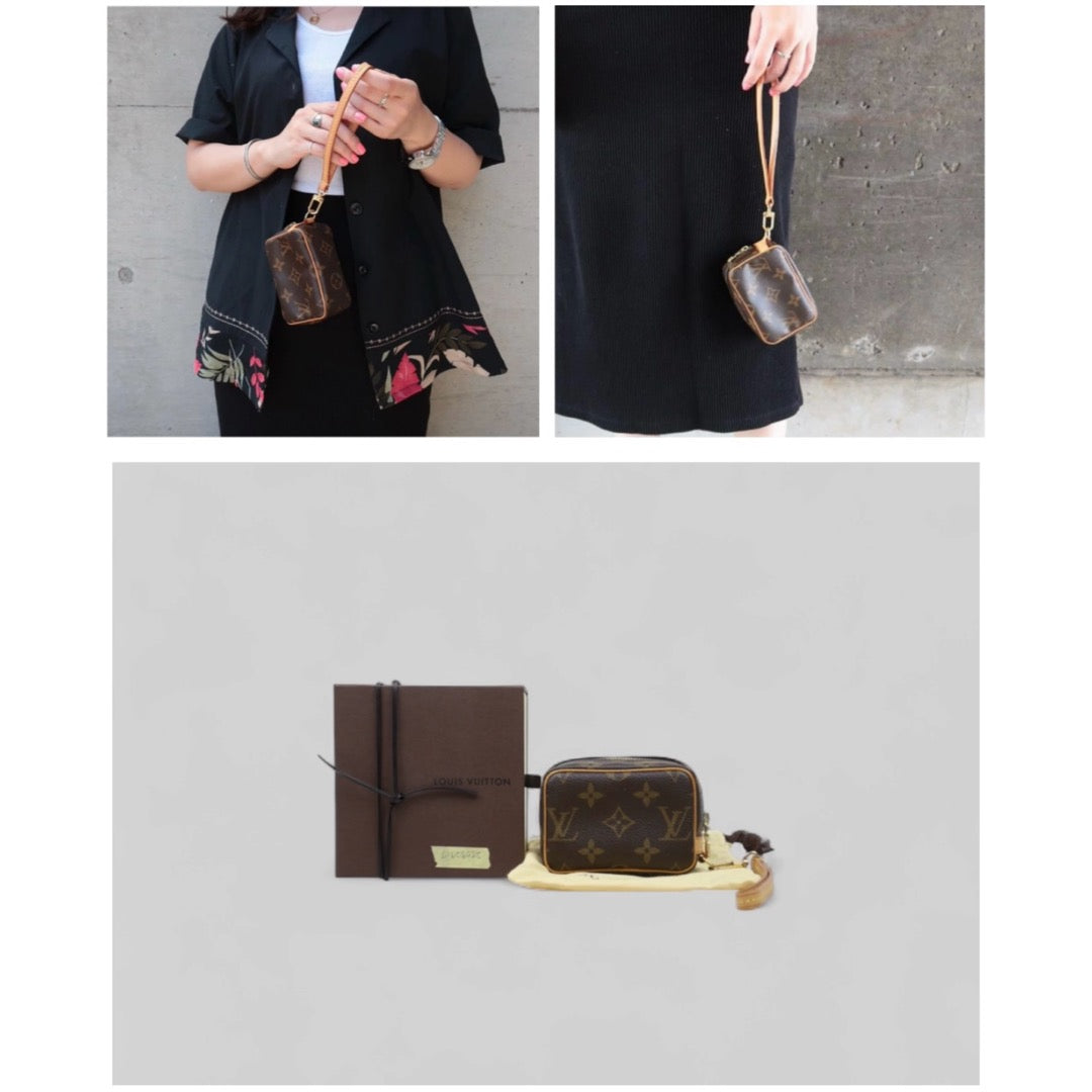 Good ( Rank AB) ｜ LV Monogram Truth Wapiti Pouch Makeup Pouch Mini Bag ｜25052918