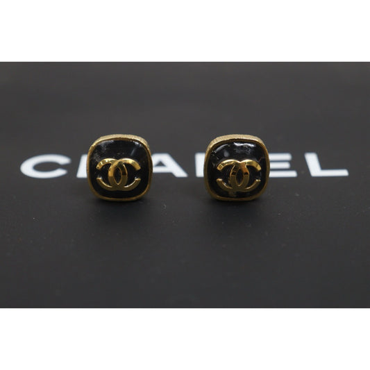 Include Authentic Detective Certificate of Authenticity｜Very Good ( Rank A) ｜CHANEL L20K Coco Mark Golden Earrings Made In 2020Year ｜26051807