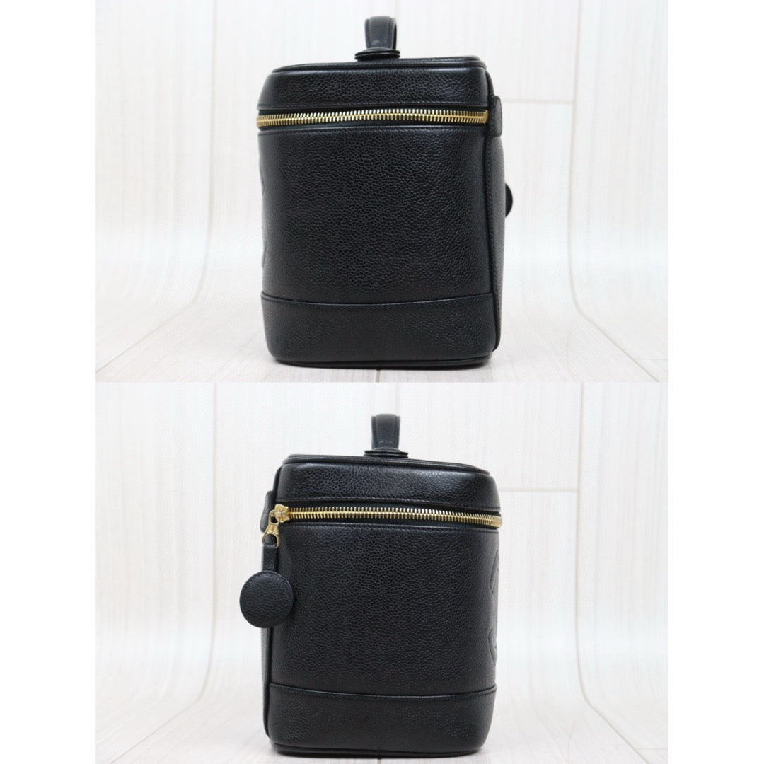 Good ( Rank AB)｜ CHANEL Caviar Skin Vanity Handbag  Made In 1996～1997Year ｜25041010