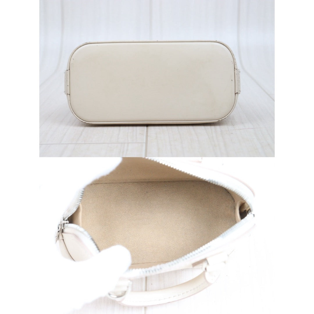 Good ( Rank AB)｜LV Epi Nano Alma HandBag Shoulder Bag Cream White IC Chips Model｜P25080605