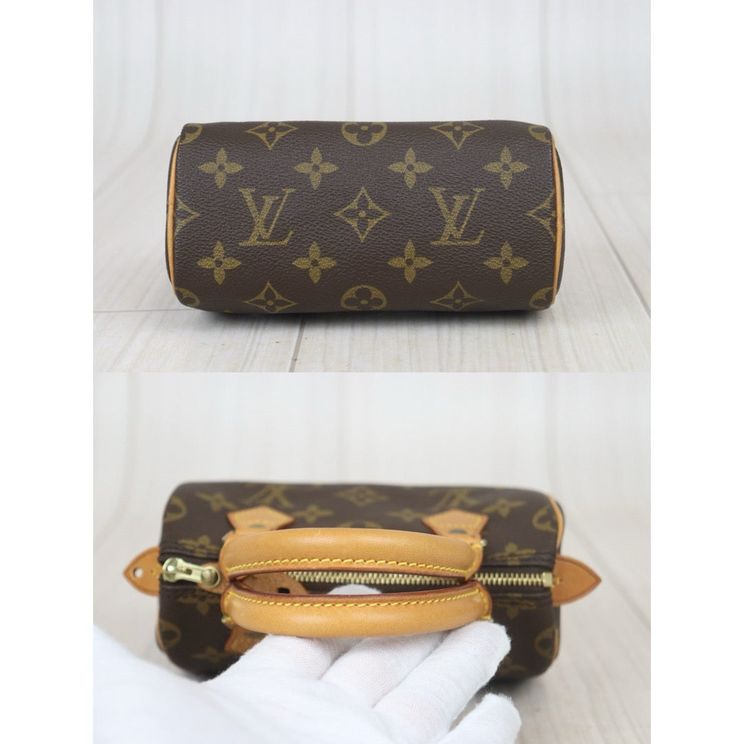 Good ( Rank AB)｜ LV Monogram Mini Speedy Handbag With Shoulderstrap｜24091901