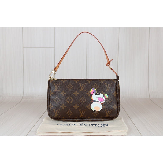 Rank SA ｜ LV Takashi Murakam Panda Monogram Pochette Accessoires ｜S24071501