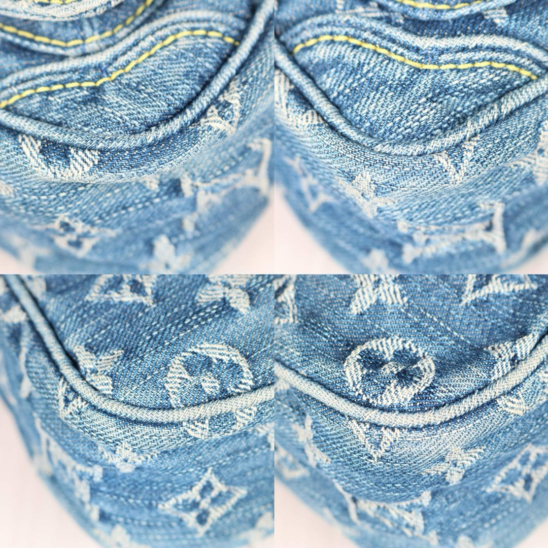 Rank AB ｜LV Monogram Denim Blue Camera Bag Shoulder Bag｜S24080502
