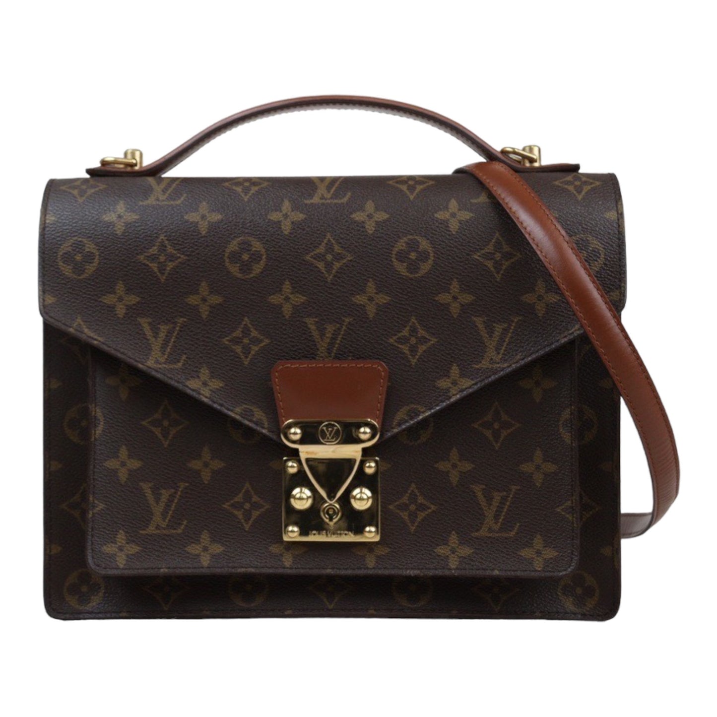 Rank AB｜ LV Monogram Monceau28 Shoulder Bag ｜24022104