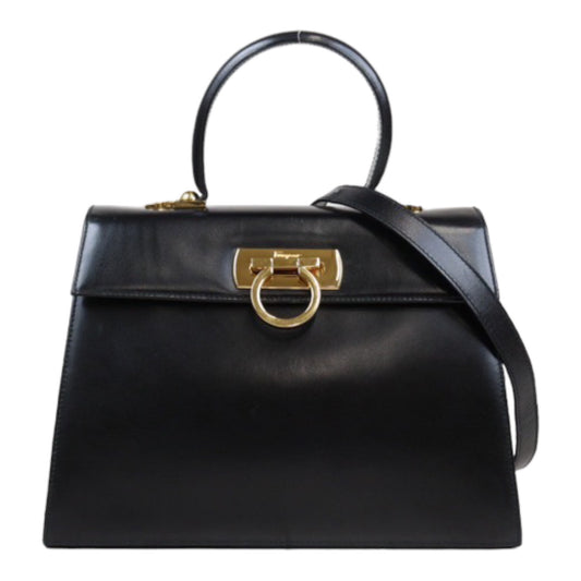 Rank AB  ｜FerragamoGancini 2WAY Handbag  Shoulder Bag｜Q24030514