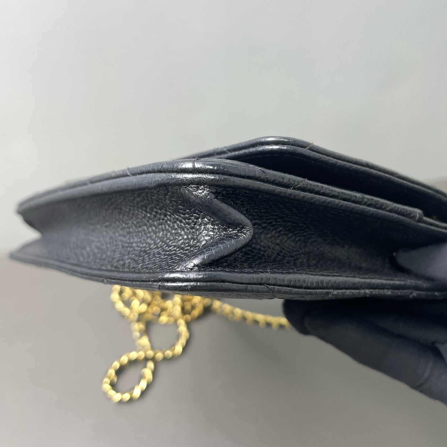 Third installment 3/4｜ CHANEL Matrasse Chain Caviar Skin WOC19 Shoulder Bag Black Made In 2018Year