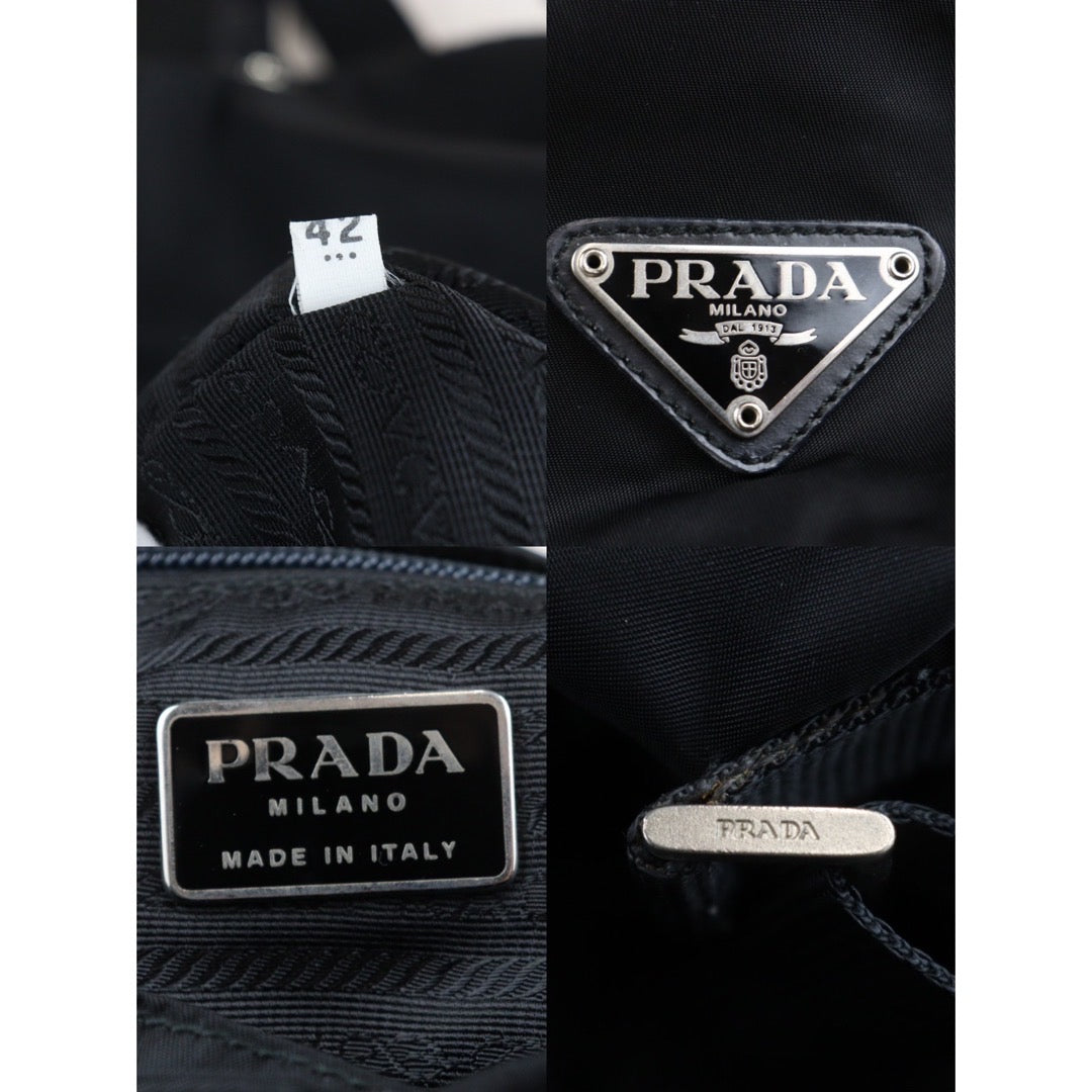 Rank AB｜Prada Nylon Backpack Medium Black｜23101908