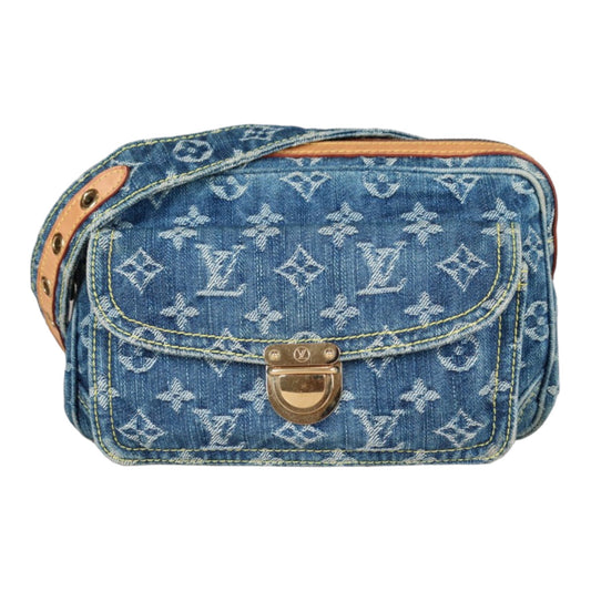 Rank AB ｜  LV Monogram Denim Waist Bag   ｜S24071504