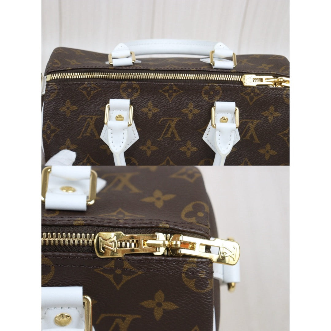 Very Good ( Rank A) ｜ LV Monogram Speedy Bandouliere  25 Hand Bag With Shoulder Strap Tennis Limited Edition｜P25082715