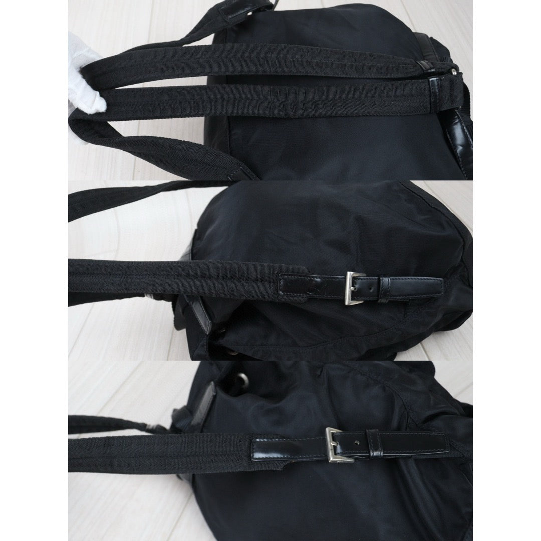 Rank AB｜Prada Nylon Backpack Medium Black｜V24071504