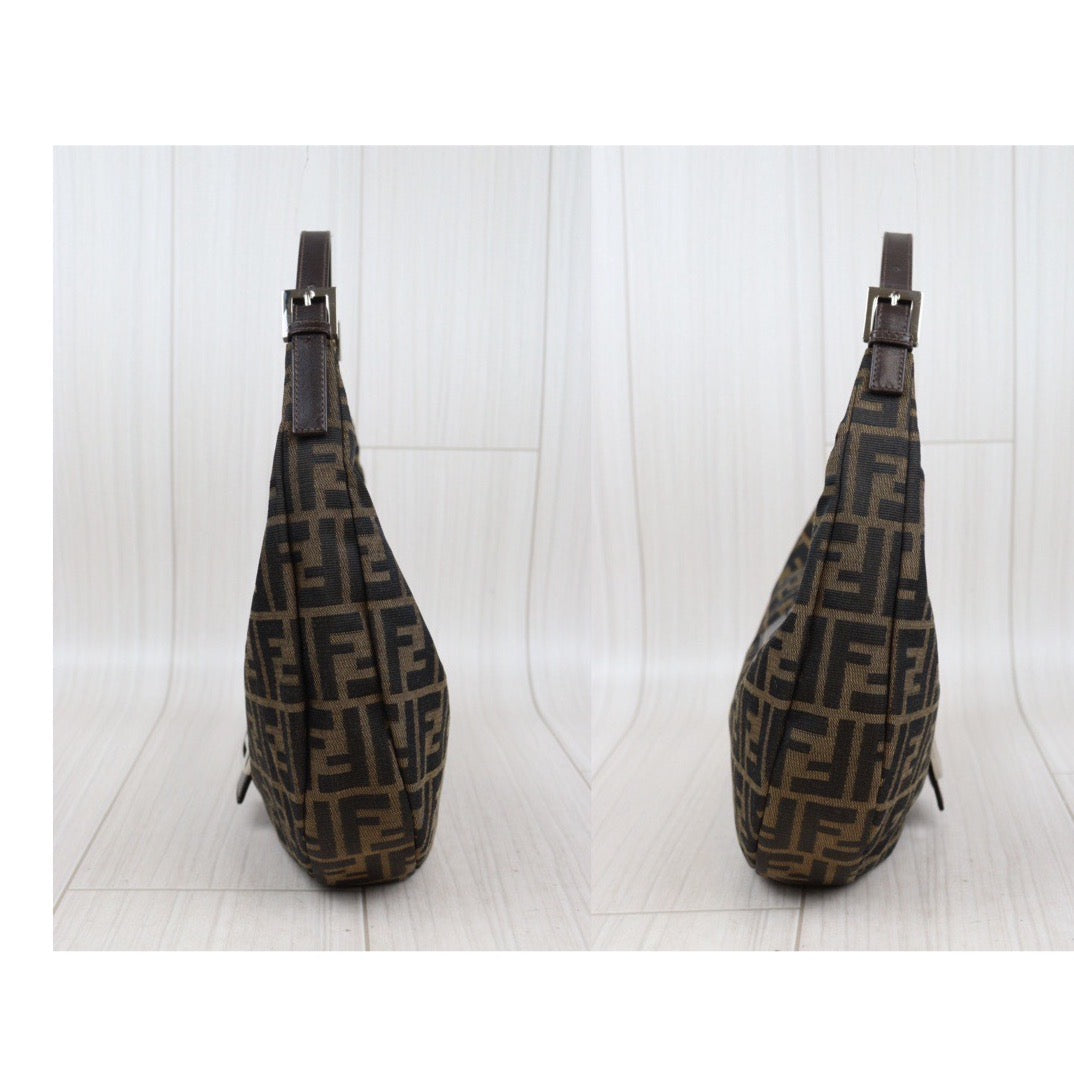 Rank A ｜ FENDI Zucca Shoulder Bag ｜24030129