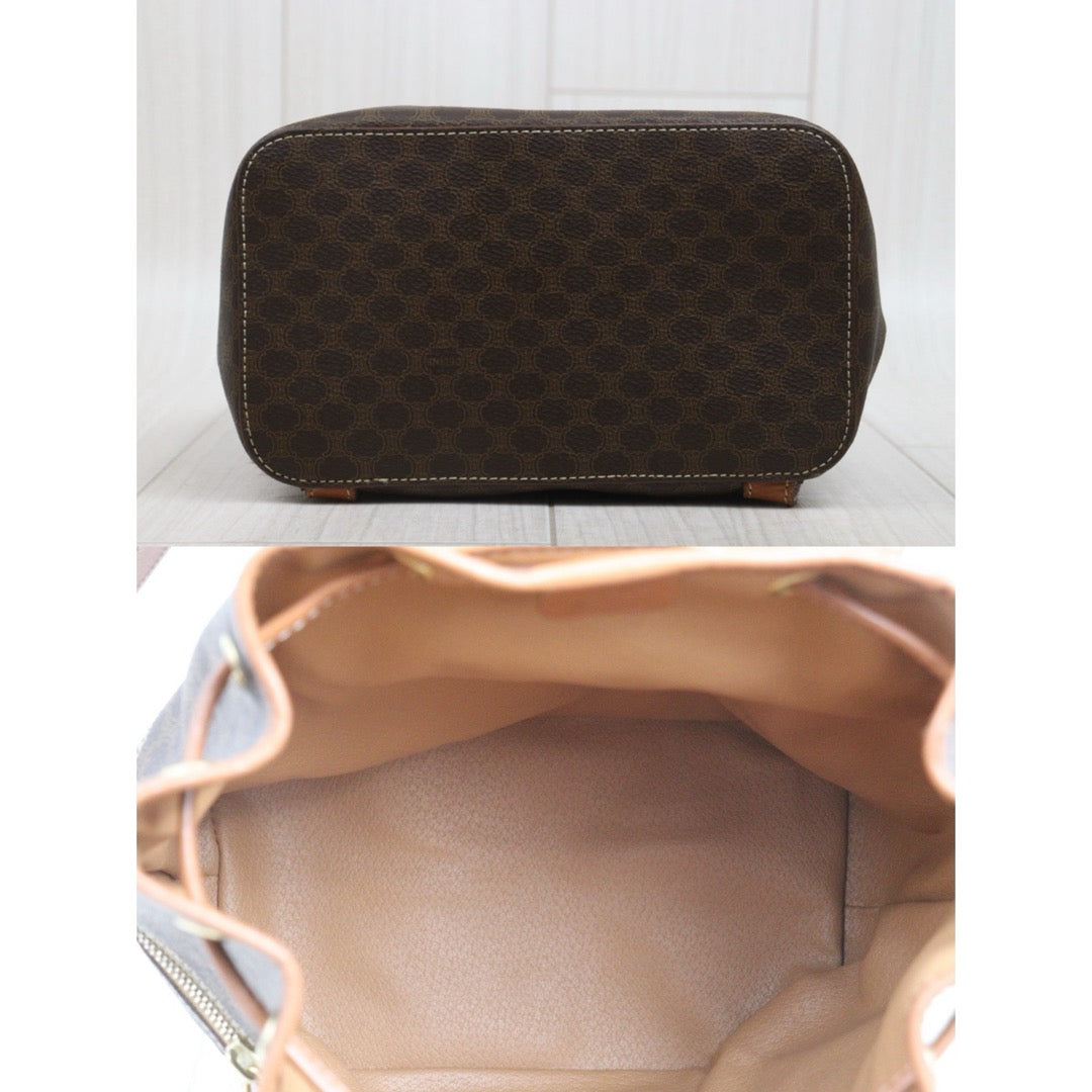 Include Entrupy Certificate of Authenticity｜Very Good ( Rank A)｜CELINE Macadam Backpack  ｜26071308