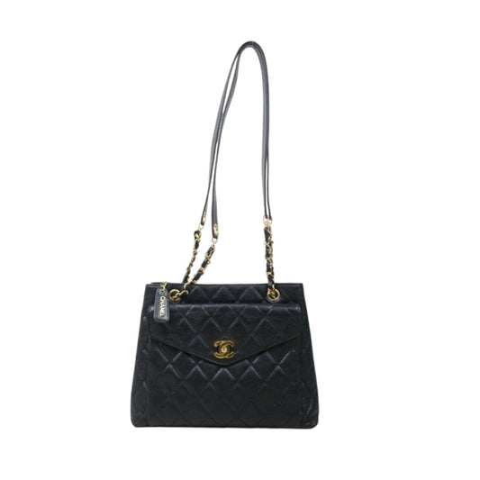 Good ( Rank AB)｜CHANEL Caviar Skin Shoulder Bag Made in 1996-1997 Year｜P24110112