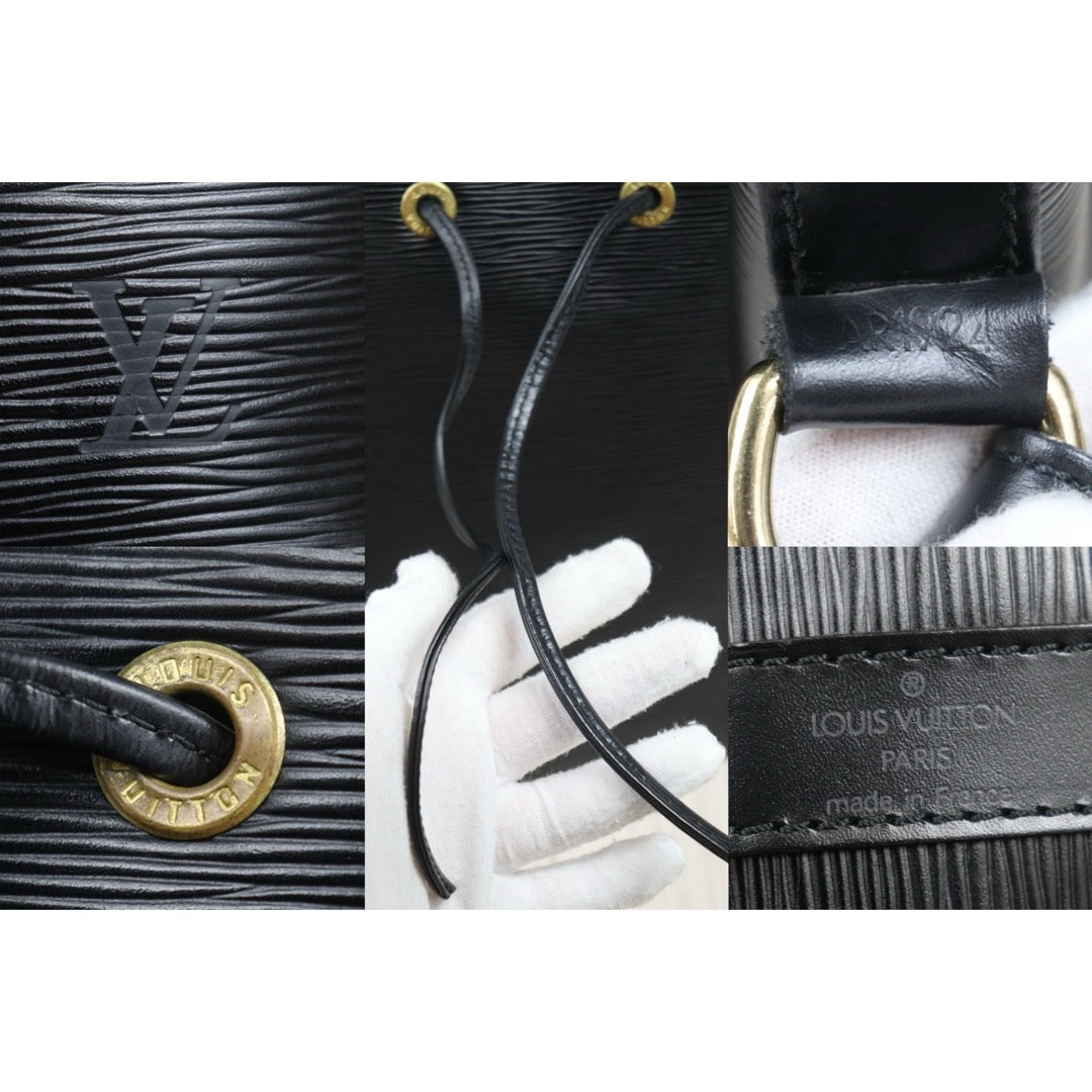 Include Entrupy Certificate of Authenticity｜Very Good ( Rank A) ｜ Louis Vuitton Epi Noe Shoulder Bag Black｜26062302