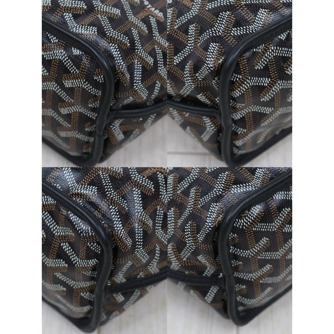 Good ( Rank AB) ｜ Goyard Anjou Mini Tote Bag Black｜S25102306