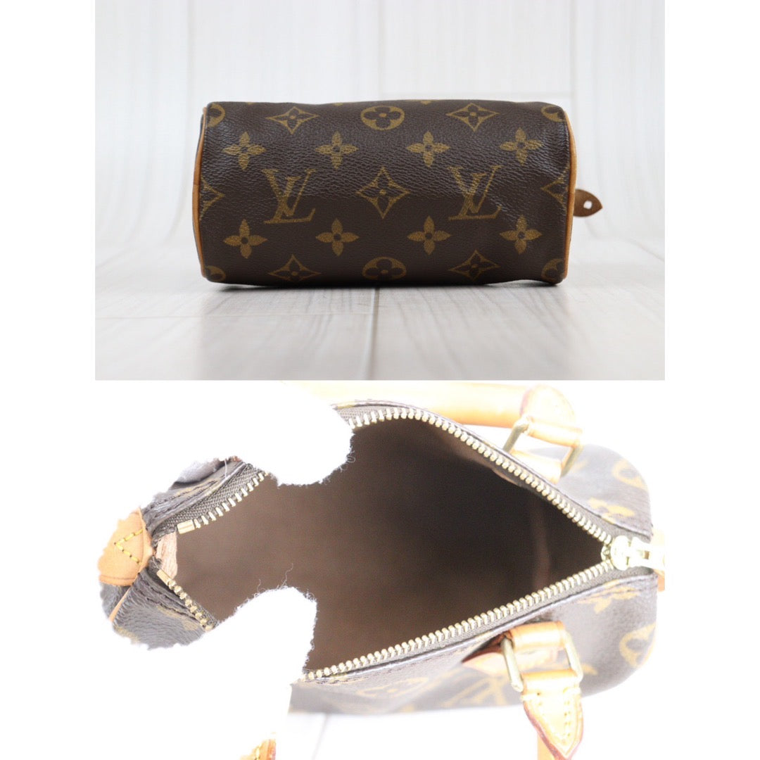 Rank AB ｜ LV Monogram Mini Speedy Handbag ｜24030734