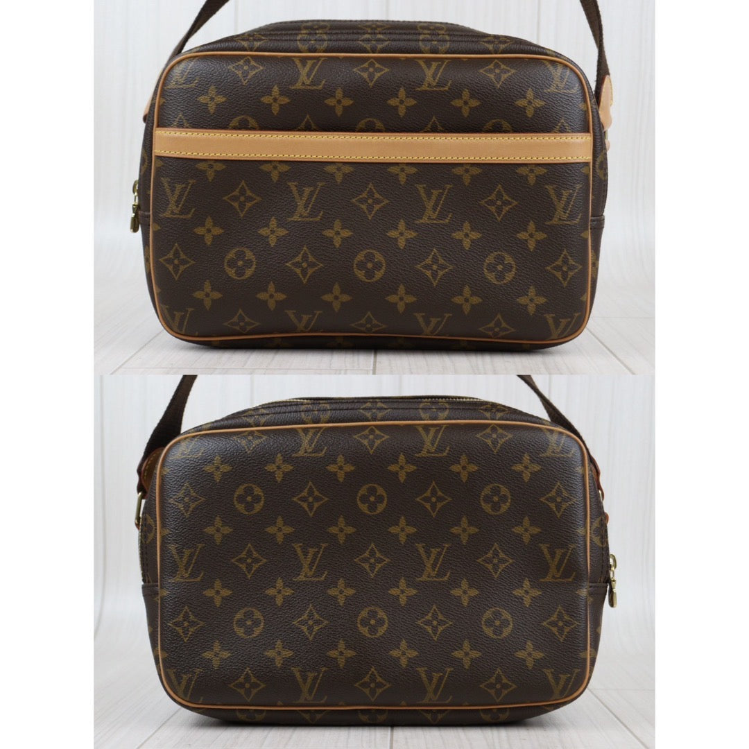 Rank A ｜ LV Monogram Reporter PM Shoulder Bag ｜Q24020711