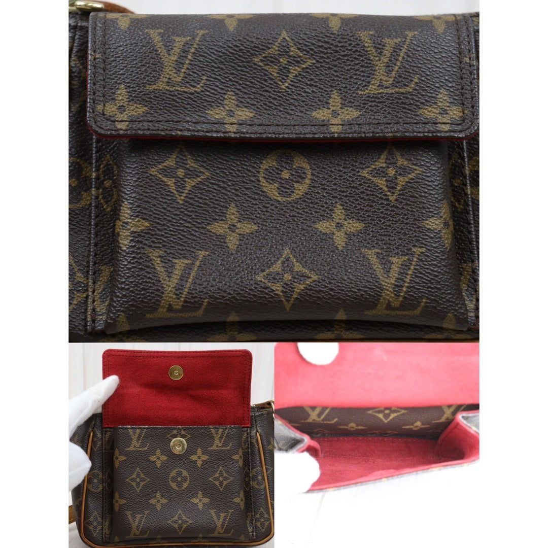 Rank B ｜ LV Monogram Viva cite PM Shoulder Bag ｜Y24060401