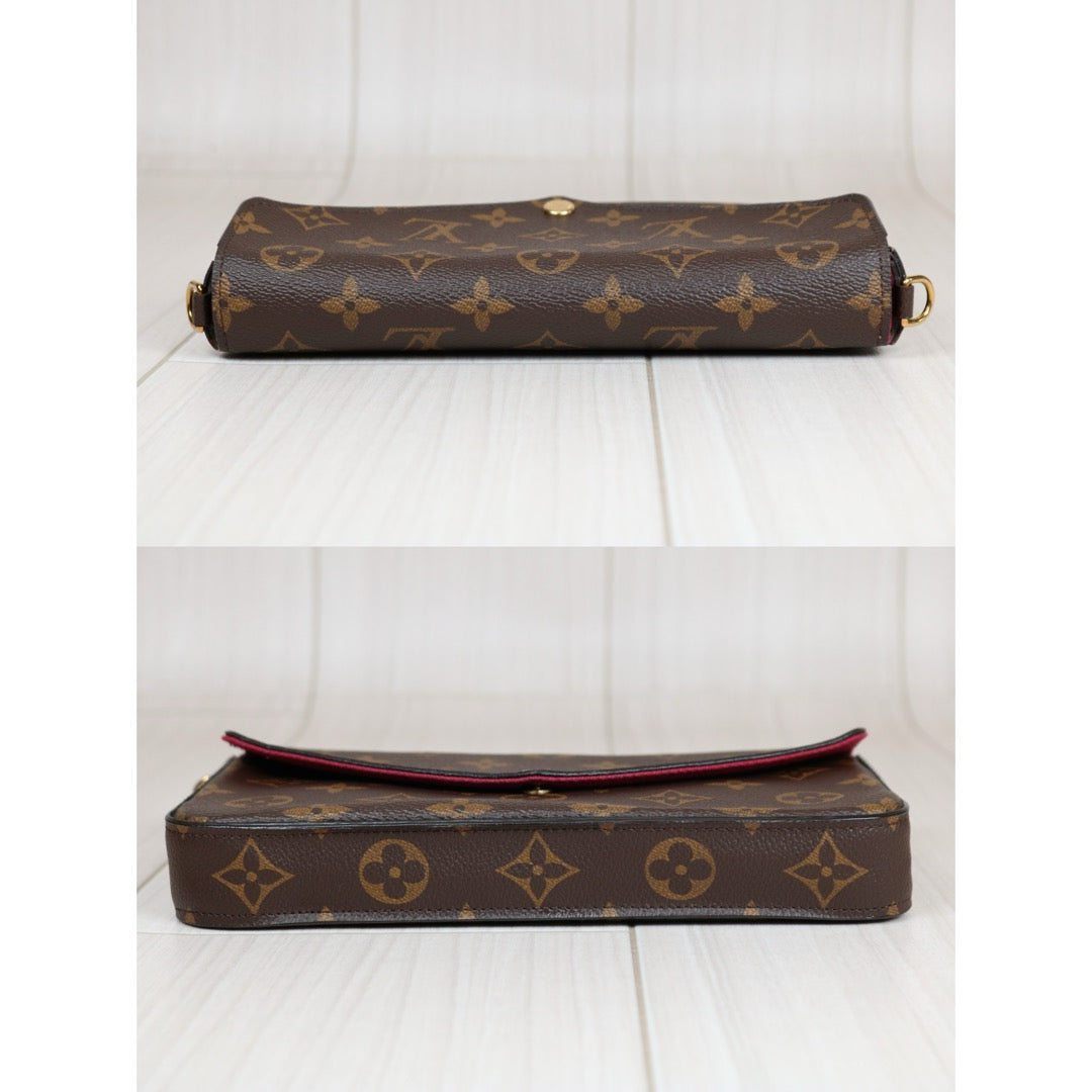 Rank A ｜LV Monogram Pochette Felicie Shoulder Bag｜S24071605