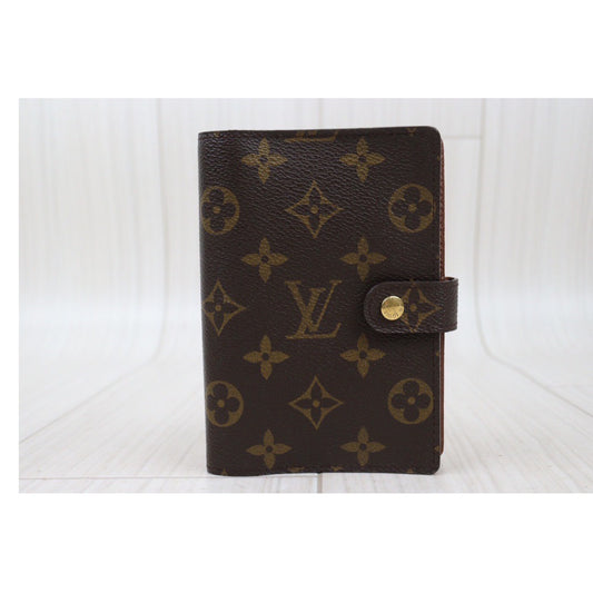 Very Good ( Rank A) ｜ LV Monogram Agenda PM Notebook Cover ｜Q24032919