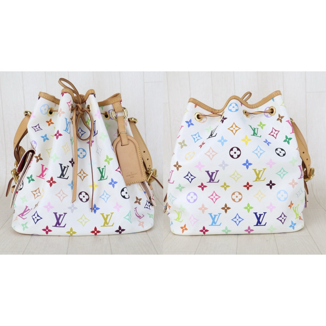 Include Entrupy Certificate of Authenticity｜Good ( Rank AB)｜Louis Vuitton Takashi Murakam Multi Monogram Petit Noe ShoulderBag｜S26073119