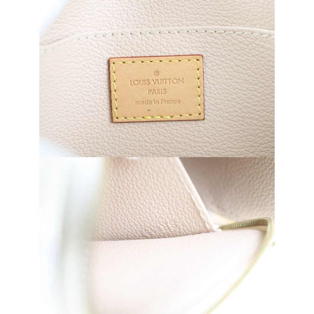 Include Entrupy Certificate of Authenticity｜Very Good ( Rank A)｜Louis Vuitton Azul Toilret Pouch ｜S26083018