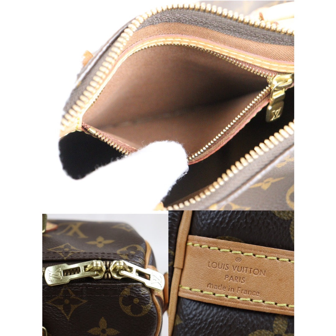 Rank AB ｜ LV Monogram Speedy 25 With Shoulder Strap｜23112714