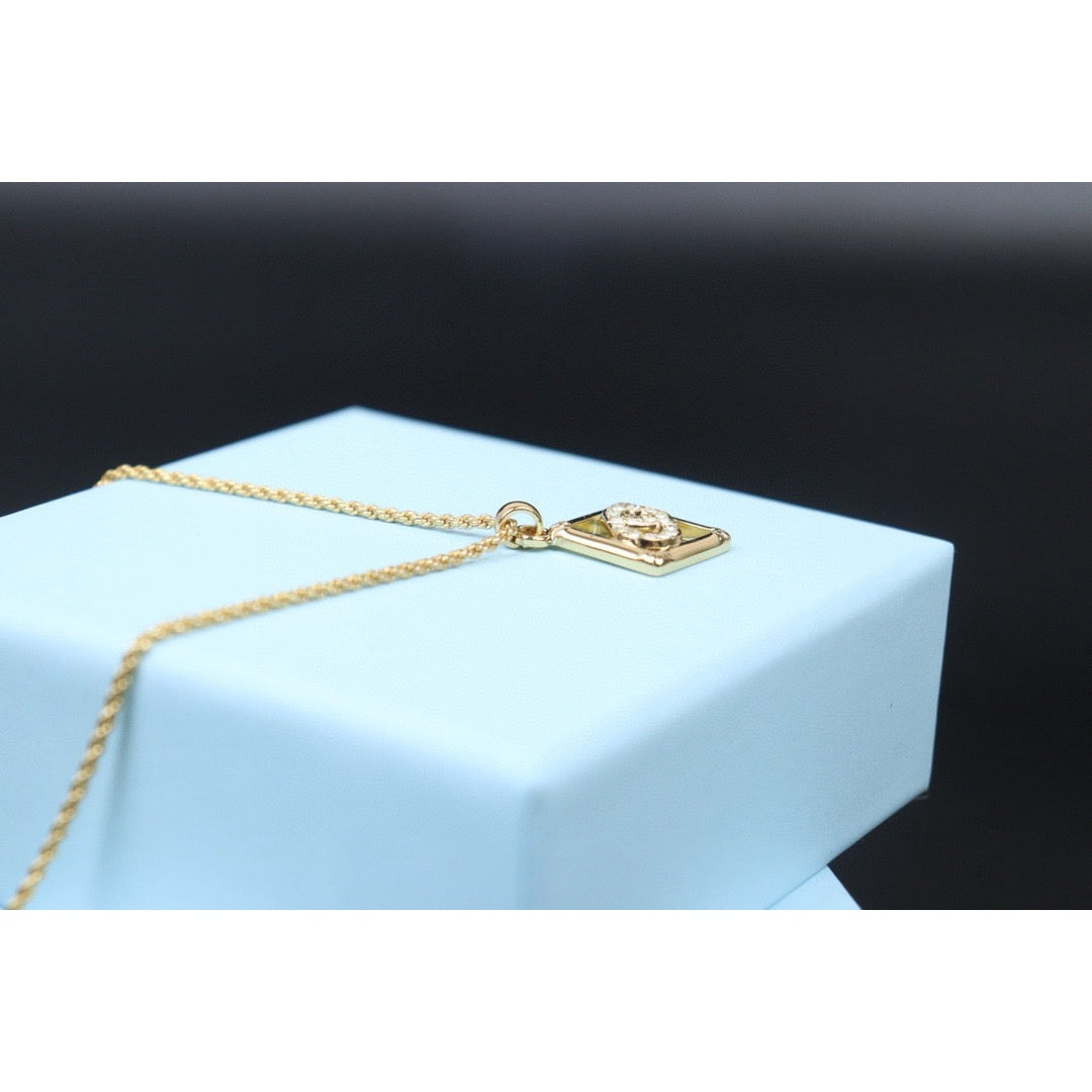 Very Good ( Rank A)  ｜ Dior Rhinestone Necklace ｜V24110752