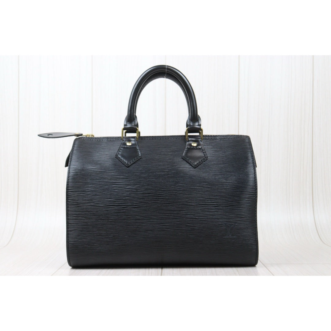Very Good ( Rank A)｜ LV Epi Speedy 25 Hand Bag Black｜24122710