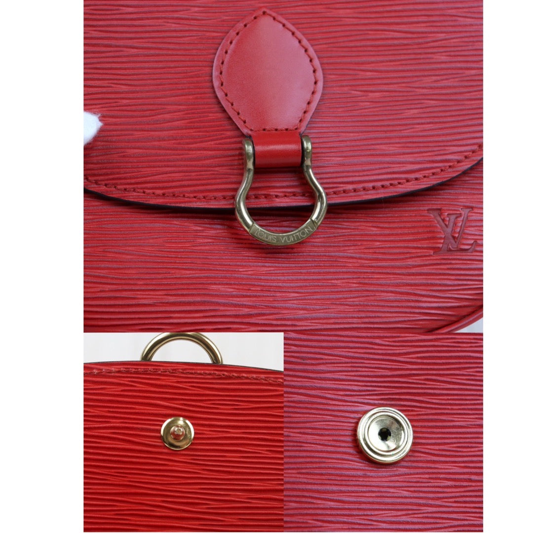 Rank A ｜LV Epi Saint-Cloud PM Shoulder Bag｜24032617