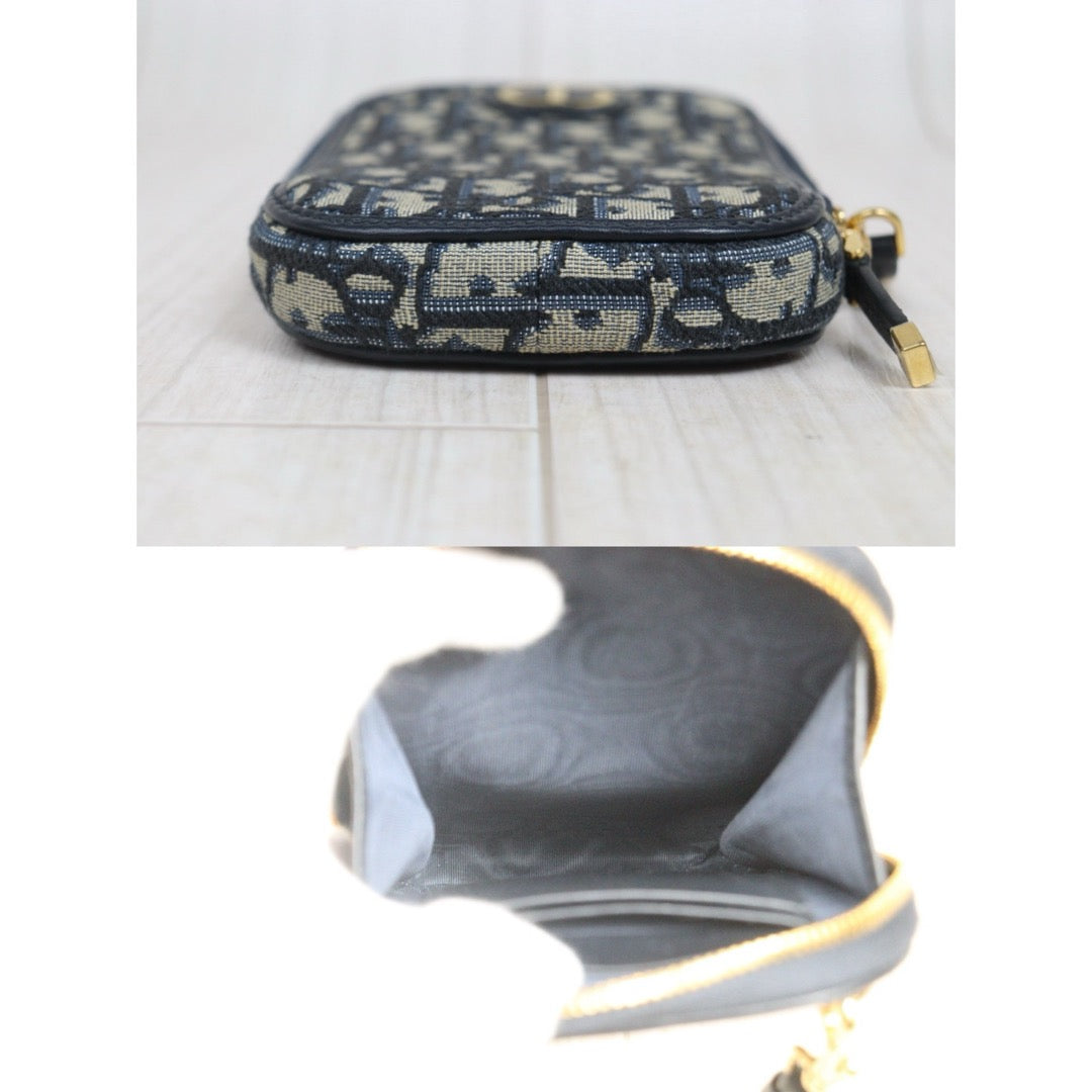 Include Entrupy Certificate of Authenticity｜Very Good ( Rank A)｜Dior Montaigne Mini Pochette Saddle｜26070302