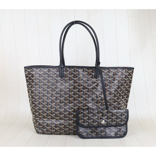 Very Good ( Rank A)｜ Goyard Saint-Louis PM Tote Bag Black｜S25092809