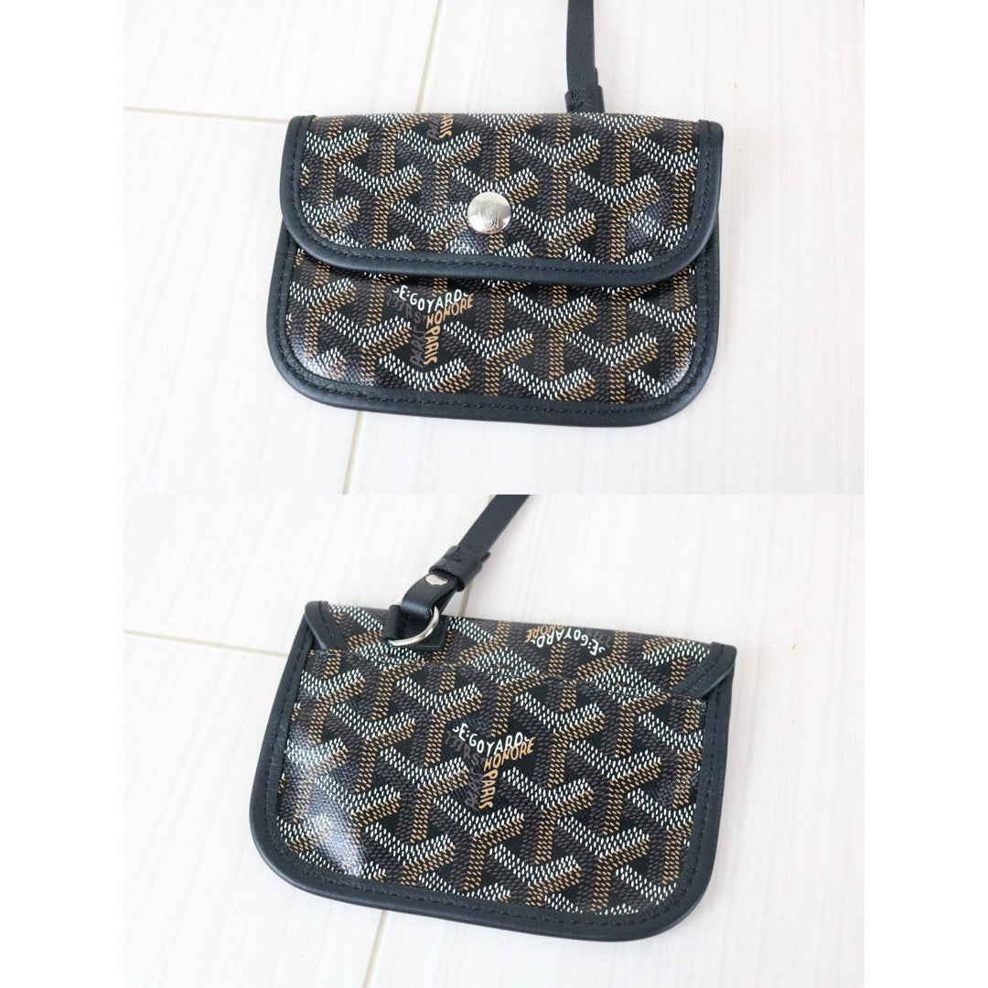 Very Good ( Rank A) ｜ Goyard Anjou Mini Tote Bag Black｜W25081503