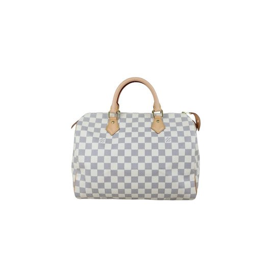Include Entrupy Certificate of Authenticity｜Excellent（Rank SA）｜ Louis Vuitton Azul Speedy 30 Hand Bag  ｜X26040819