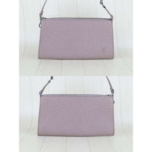 Include Entrupy Certificate of Authenticity｜Good ( Rank AB)｜Louis Vuitton Epi Pochette Accessoires Handbag Taro Purple｜S25061601