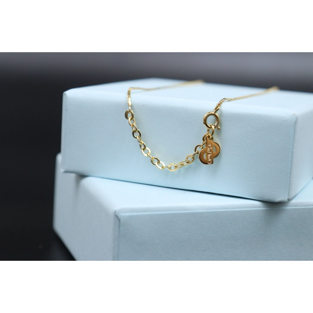 Very Good ( Rank A) ｜ Dior Heart Rhinestone Necklace ｜25061220