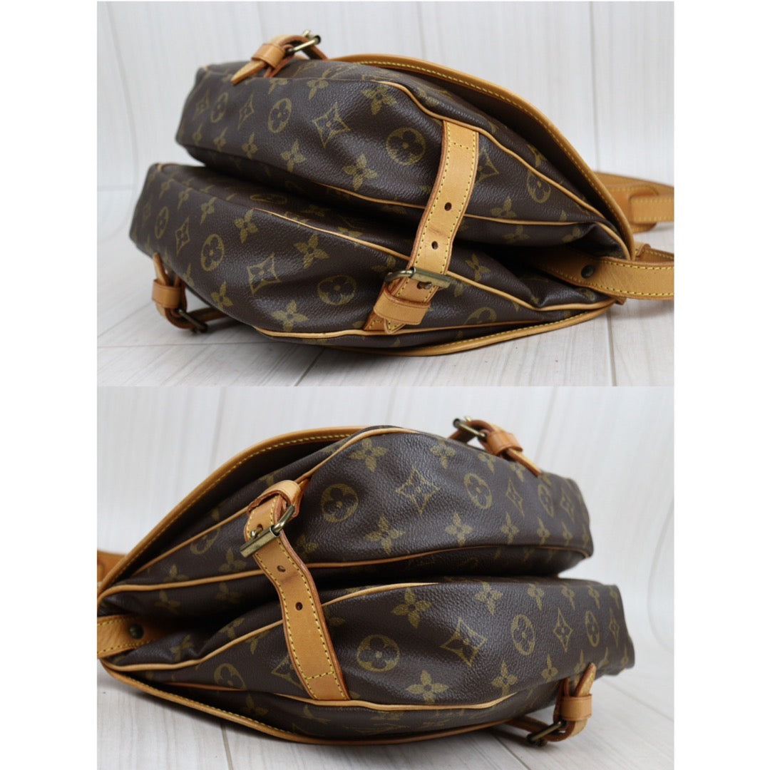 Rank AB｜ LV Monogram Saumur 30 Shoulder Bag｜23112333
