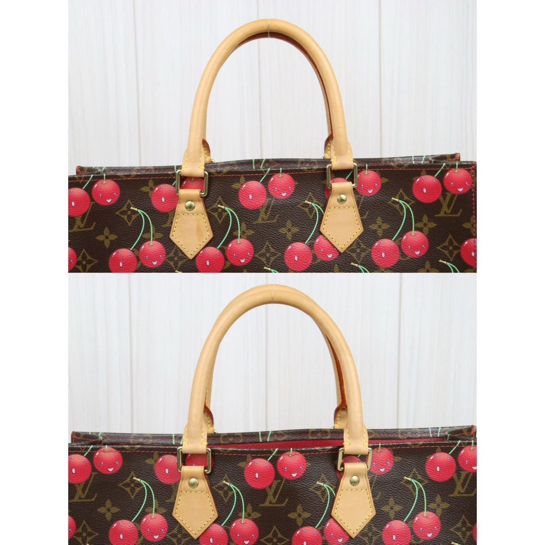 Very Good ( Rank A) ｜ LV Takashi Murakam Cherry Monogram Sac Pra Tote Bag HandBag｜P25080602